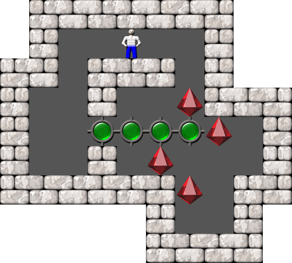 Sokoban Mass Remodel level 99